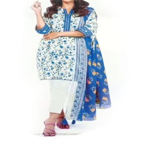 Alkaram 3-Piece Lawn Outfit – Premium Quality with Cambric Trouser