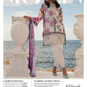 Muzlin By Sana Safinaz Spring’ 24 3B